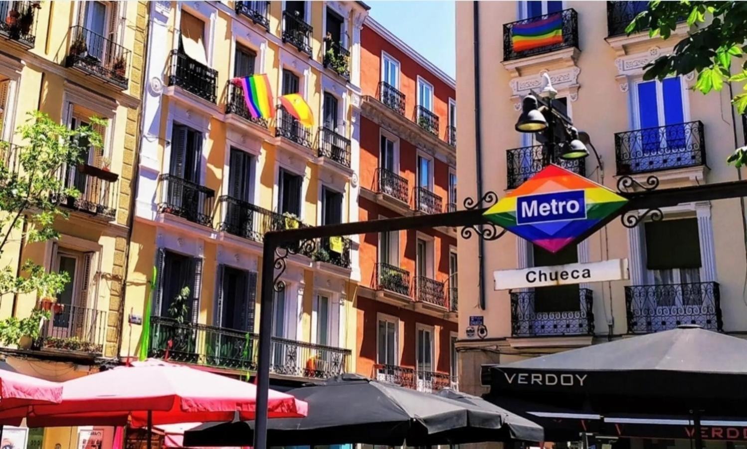 Downtown Apt 1Hab Para 3Pax En La Plaza De Chueca マドリード エクステリア 写真
