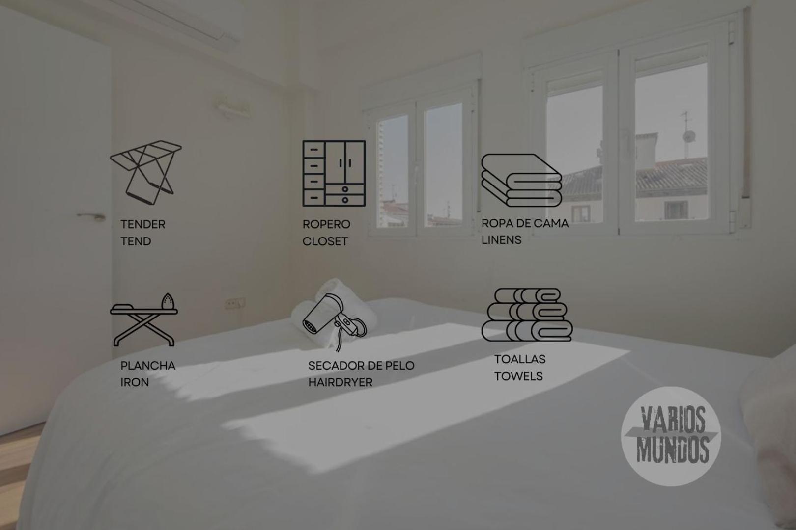 Downtown Apt 1Hab Para 3Pax En La Plaza De Chueca マドリード エクステリア 写真